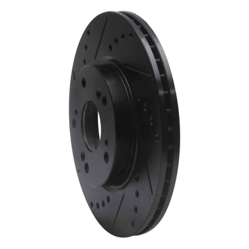 R1 ECB-59034L Drilled & Slotted Front Brake Rotor | Acura ILX 03-17 (ECB-59034L)