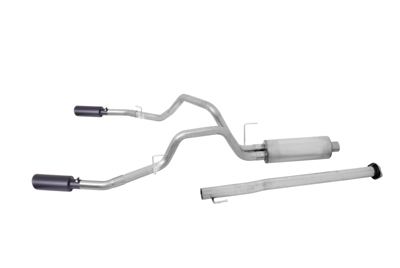 Gibson 3in Dual Split Cat-Back Exhaust | Chevrolet Silverado 2500 HD LT (11-19) (65648B)