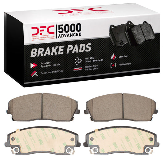 DFC Front 5000 Advanced Ceramic Brake Pads (FRONT): Chrysler 300 (05-23)