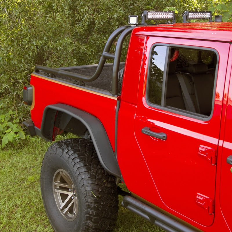 Rugged Ridge 11615.49 Rear Steel Tube Fenders for 20-26 Jeep Gladiator JT