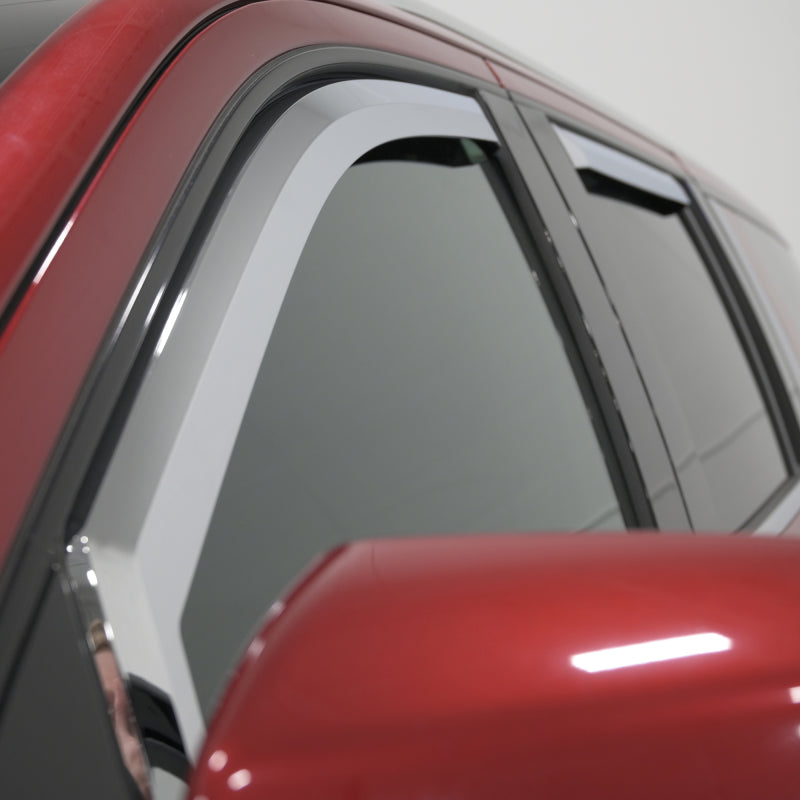 Putco Chevy Silverado LD 14-18 Chrome Window Visors | Chevy Silverado LD (14-18) (480440)