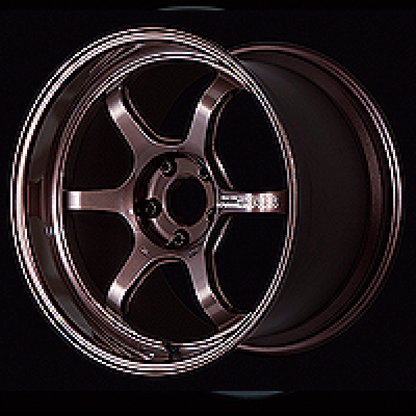 Advan R6 Racing Copper Bronze | 18x9.5" +45mm | 5x120mm Wheels