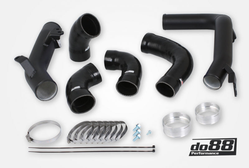 do88 TR-260-P-DO88-S Intercooler Black Hoses For Volvo S60 V60 XC60 V90 S90 XC90