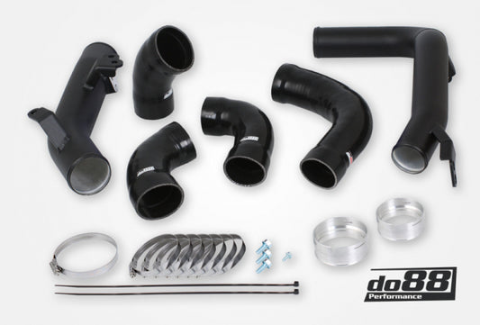 do88 TR-260-P-DO88-S Intercooler Black Hoses For Volvo S60 V60 XC60 V90 S90 XC90