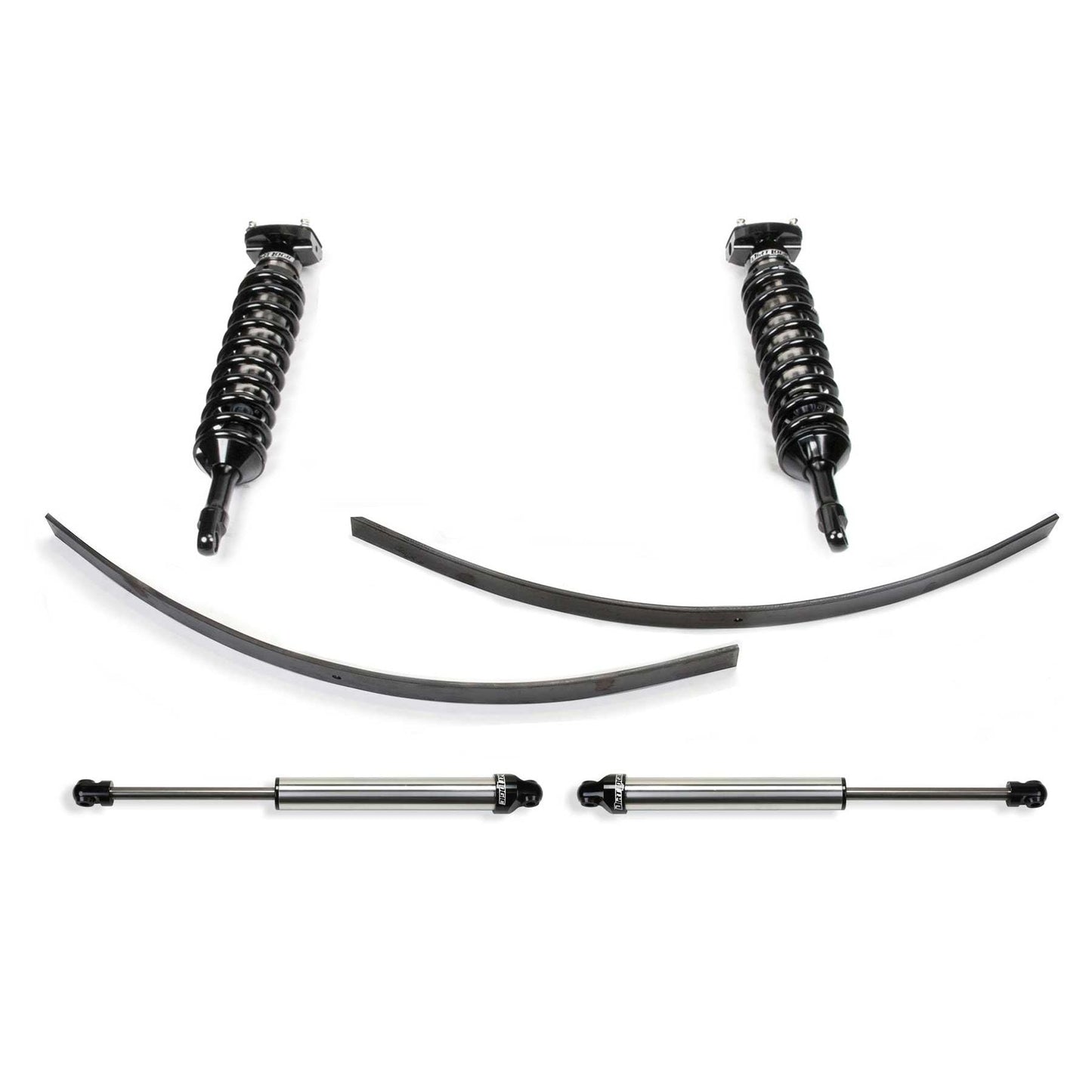 Fabtech 0-3.5in DLSS 2.5 Coilover System w/ Rear DLSS | Toyota Tacoma Prerunner 6 Lug Models 2/4WD (95-04) (K7016DL)
