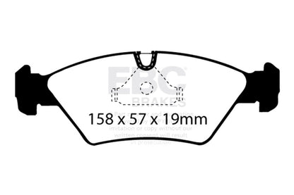 EBC Front | YellowStuff Pads Set Front