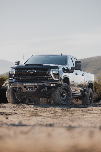DV8 Offroad FBCS2-04 Spec Series Front Bumper 24-26 Silverado 2500HD/3500