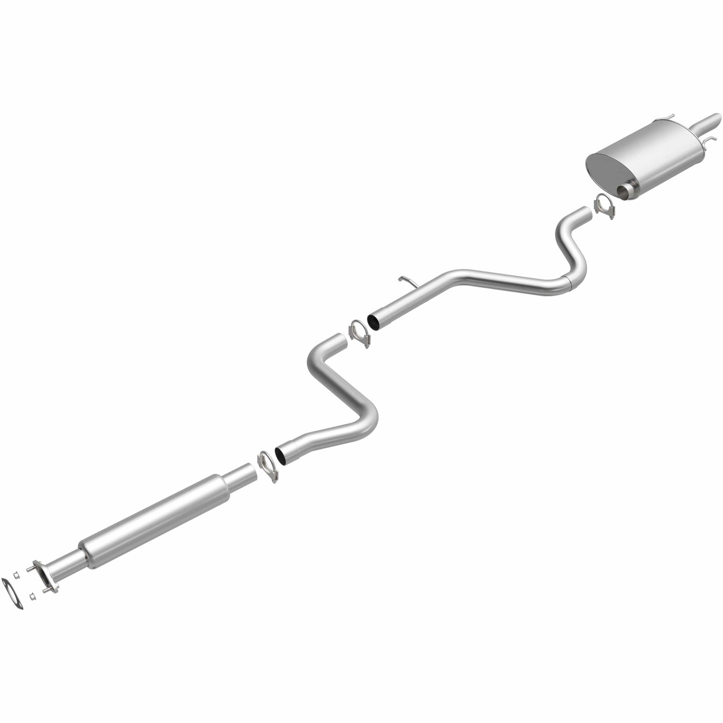 BRExhaust 2006-2011 Chevrolet Direct-Fit Replacement Exhaust System