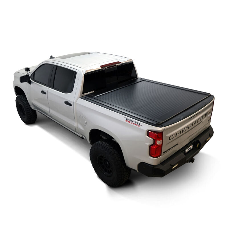 Westin 19-64745 Manual Retractable Tonneau Cover 19-26 Silverado/Sierra 5'8" Bed