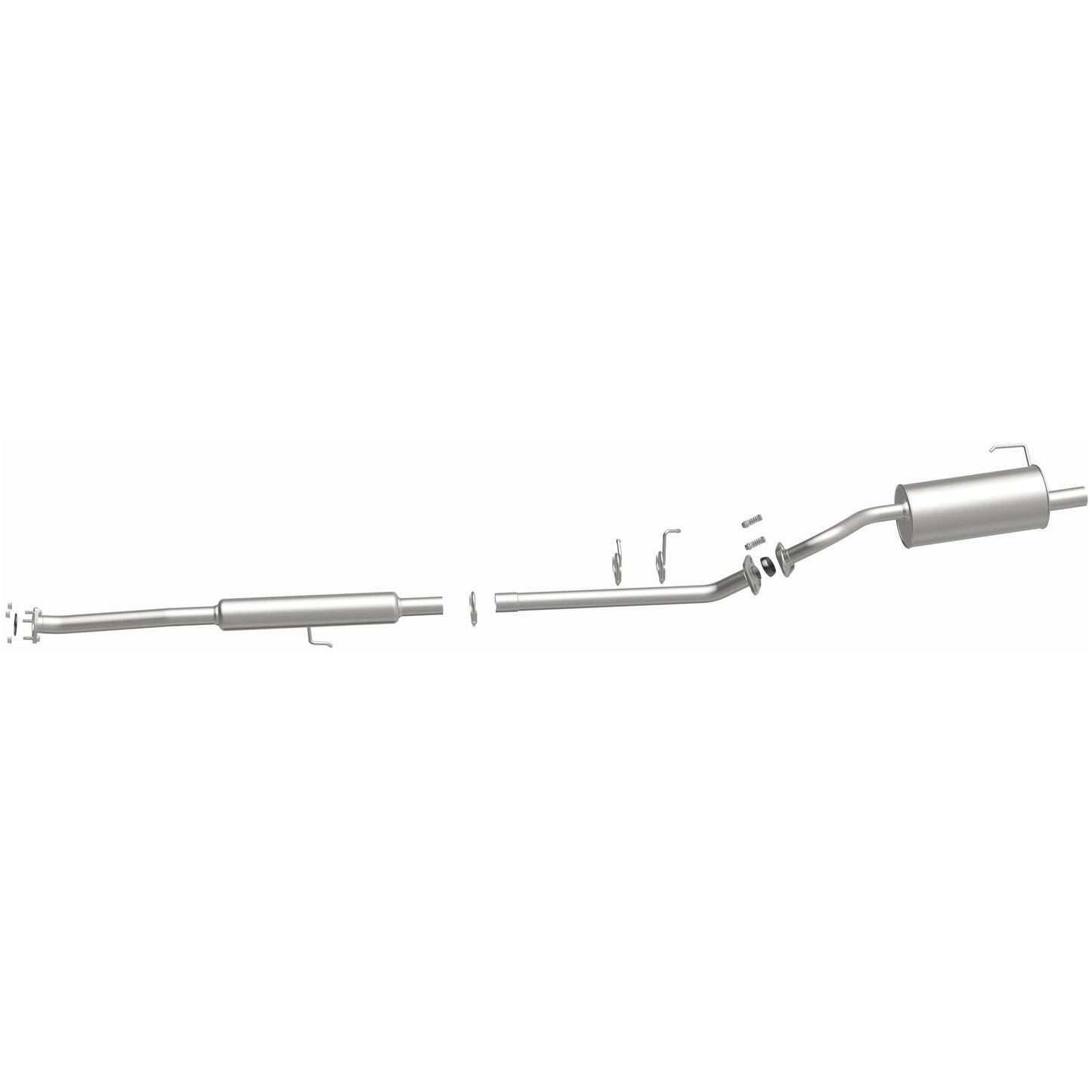BRExhaust 2002-2006 Honda CR-V 2.4L Direct-Fit Replacement Exhaust System