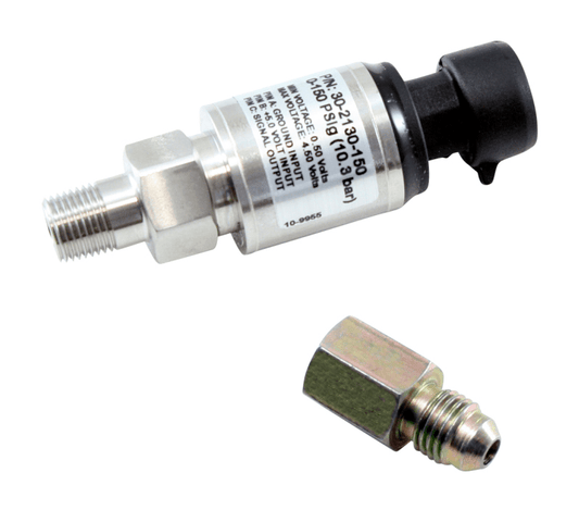 AEM Electronics Stainless Steel MAP Sensor Kit 10.34 BAR 150 PSI 1/8 NPT Male (30-2130-150)