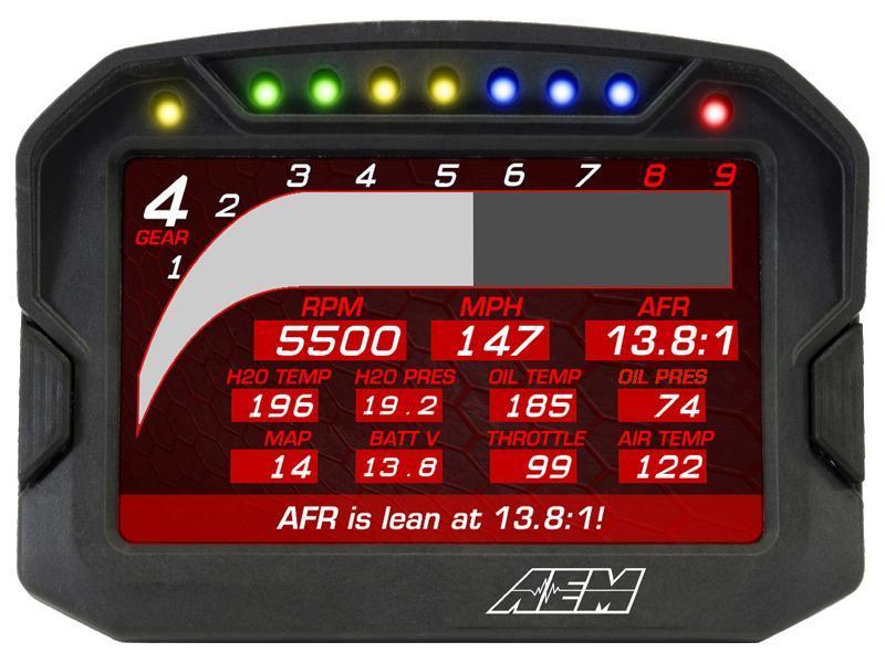 AEM CD-5 Carbon Digital Dash Displays (30-5600)