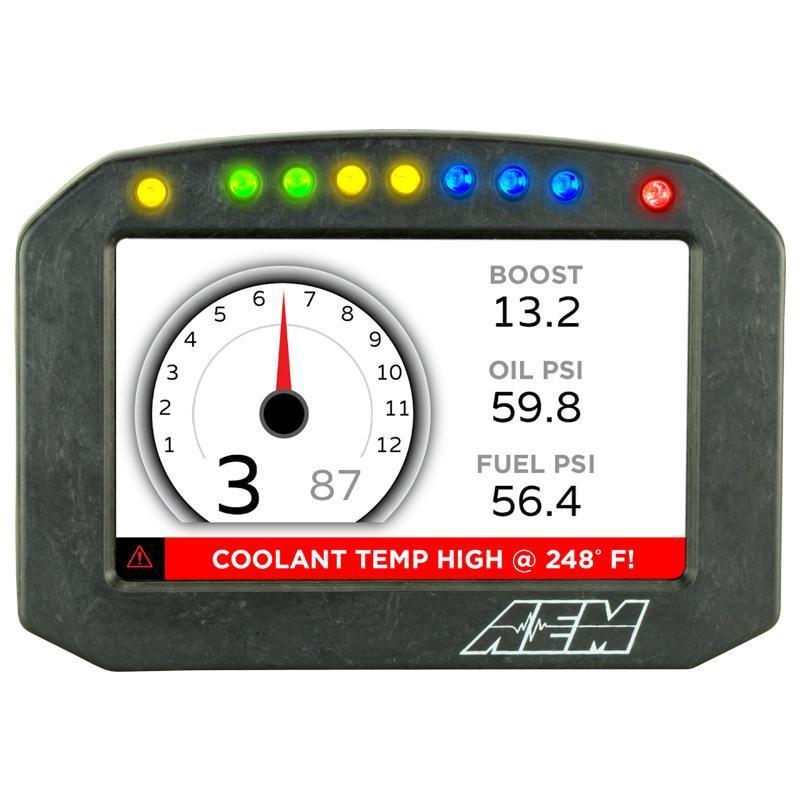 AEM CD-5 Carbon Flat Panel Digital Dash Display (30-560XF)