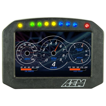 AEM CD-5 Carbon Flat Panel Digital Dash Display (30-560XF)