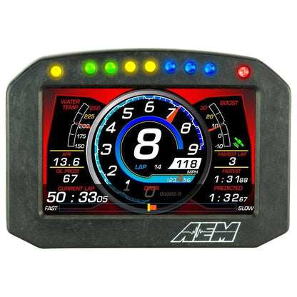 AEM CD-5 Carbon Flat Panel Digital Dash Display (30-560XF)