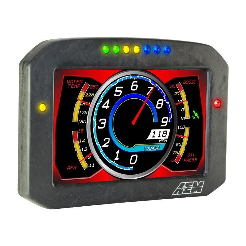 AEM CD-7 Carbon Flat Panel Digital Dash Display (30-570XF)