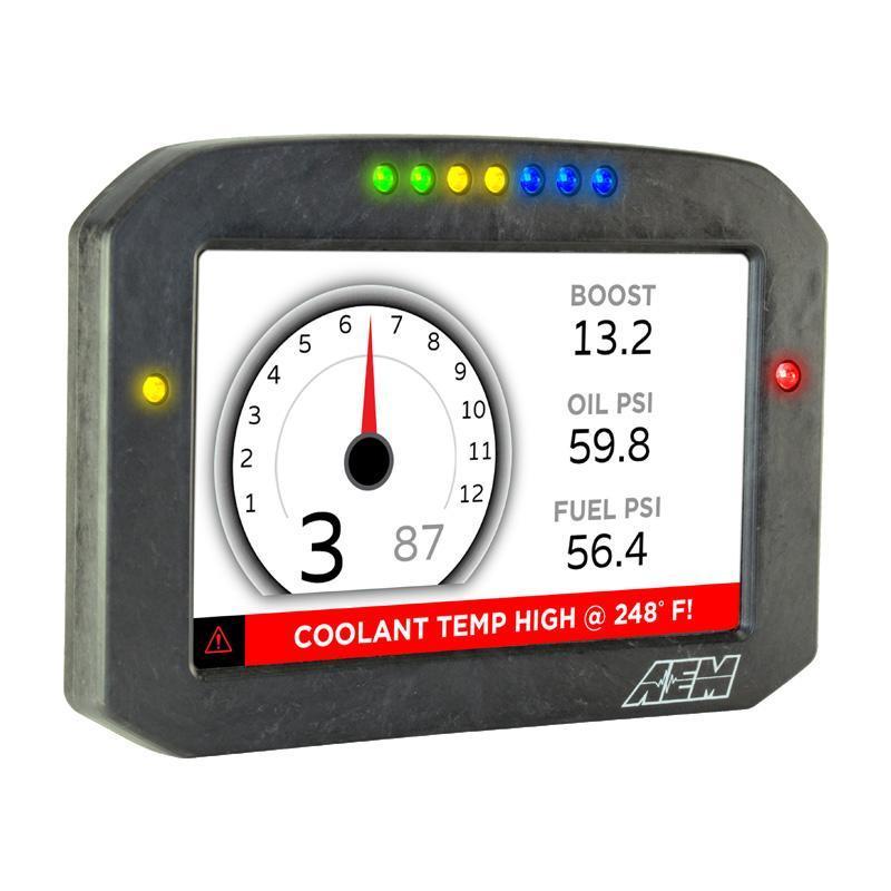 AEM CD-7 Carbon Flat Panel Digital Dash Display (30-570XF)