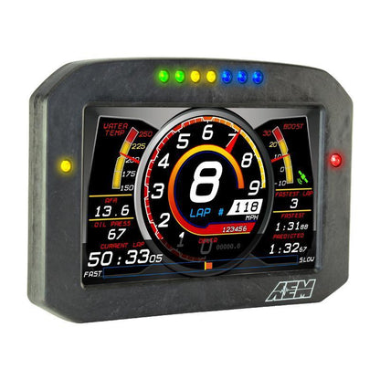 AEM CD-7 Carbon Flat Panel Digital Dash Display (30-570XF)