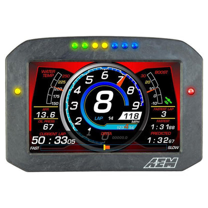 AEM CD-7 Carbon Flat Panel Digital Dash Display (30-570XF)