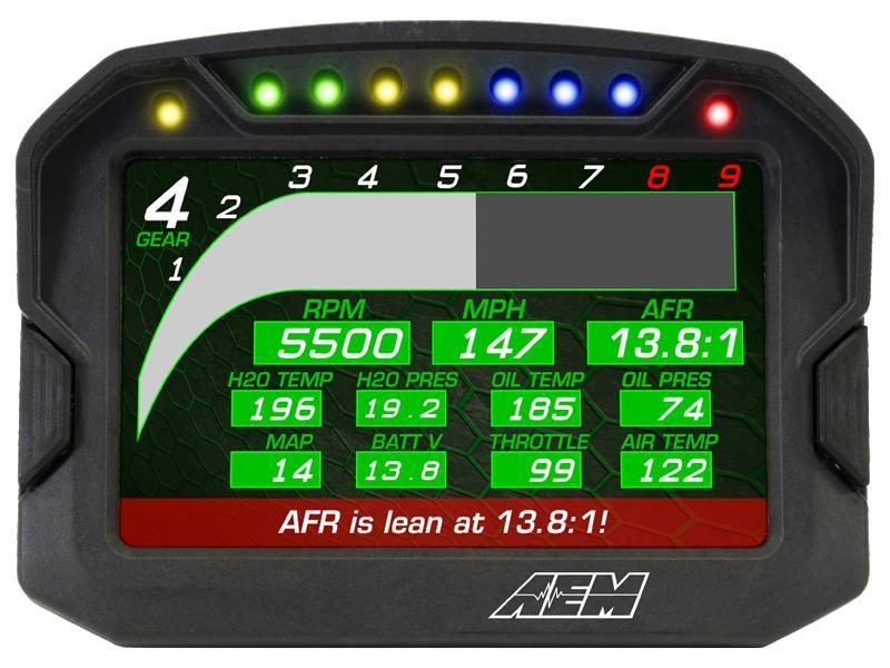 AEM CD-5 Carbon Digital Dash Displays (30-5600)