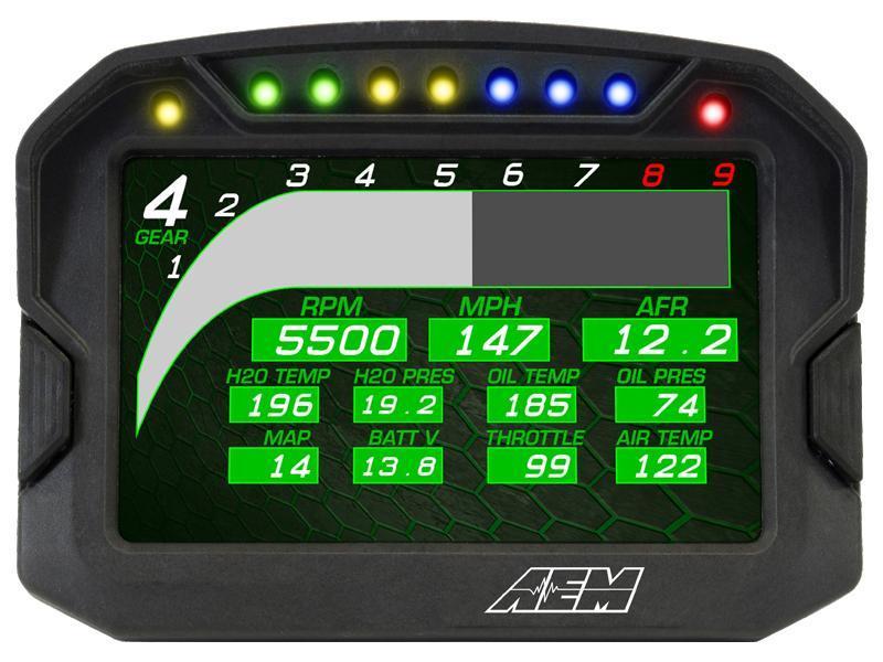 AEM CD-5 Carbon Digital Dash Displays (30-5600)