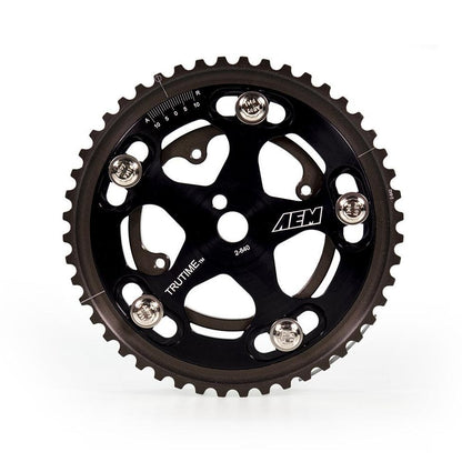 AEM TRU-TIME Adjustable Cam Gear | 1990-1999 1G / 2G DSM 4G63 (23-830BK)