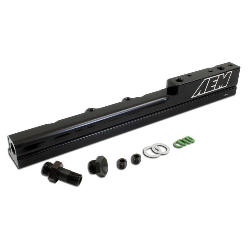 AEM High Volume Fuel Rail | 94-97 Honda Civic Del Sol / 99-00 Civic Si 1.6L (25-103BK)