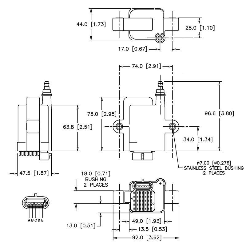 AEM High Output IGBT Inductive "Smart" Coil (30-2853)