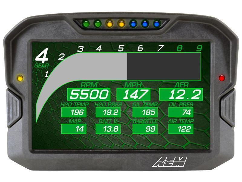 AEM CD-7 Carbon Non-Logging/Non-GPS Display (30-5700)