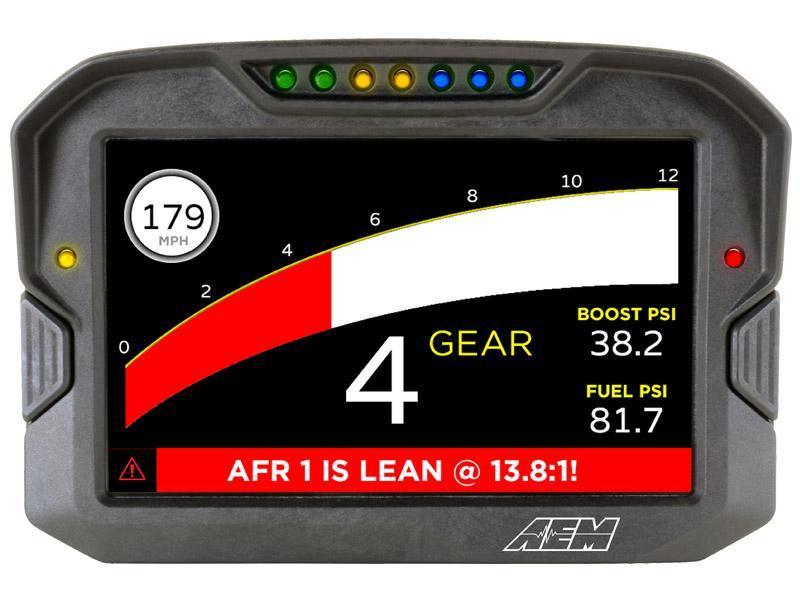 AEM CD-7G Carbon Non-Logging Display w/ GPS (30-5702)