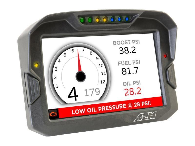 AEM CD-7G Carbon Non-Logging Display w/ GPS (30-5702)