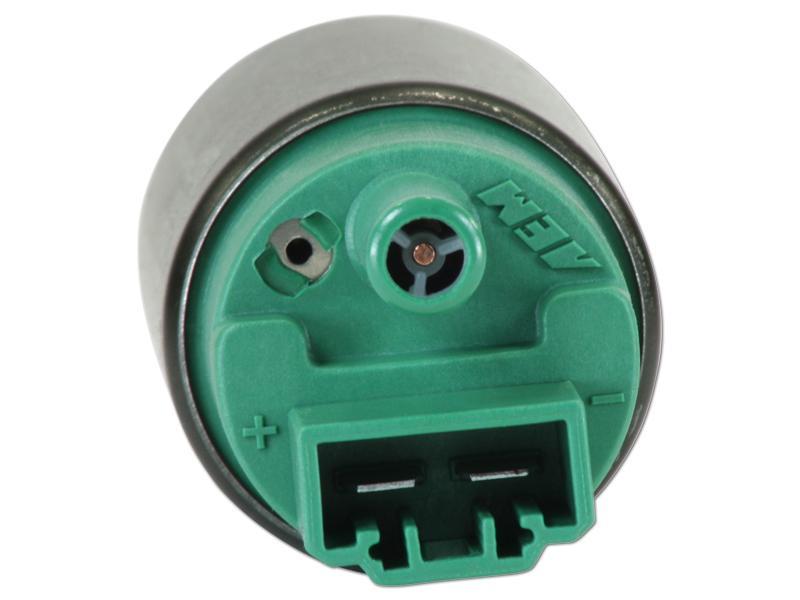 AEM E85 High Flow In-Tank Fuel Pump - 340LPH (65mm, Inline Inlet) (50-1220)