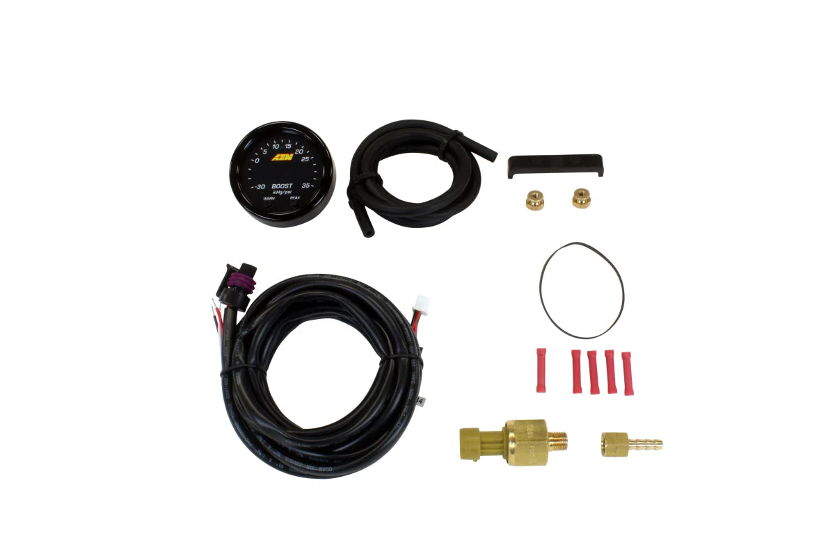 AEM Gauges X-Series 35PSI/2.5BAR Boost Pressure Display Gauge (30-0306)