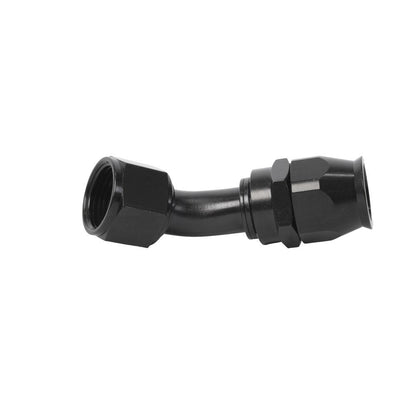 Aeromotive PTFE Hose End - AN-06/08/10/12 - 45° (15351/54/57/60)