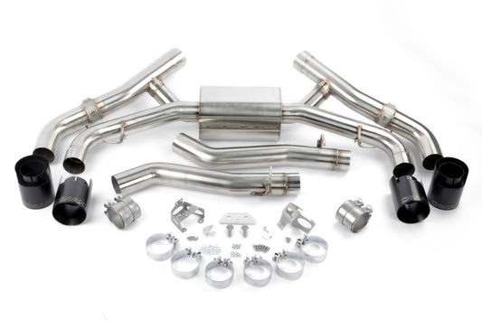 Dinan BMW X5 M Competition Freeflow Axleback Exhaust System - Black | BMW X5 M (20-26) (D660-0090-BLK)
