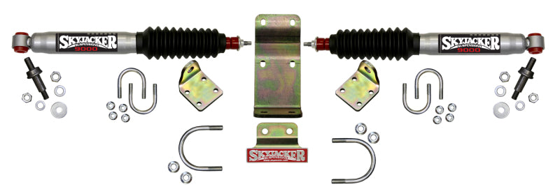 Skyjacker 9203 High Clearance Dual Stabilizer Kit Silver for Jeep Wrangler JK