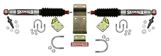 Skyjacker 9203 High Clearance Dual Stabilizer Kit Silver for Jeep Wrangler JK