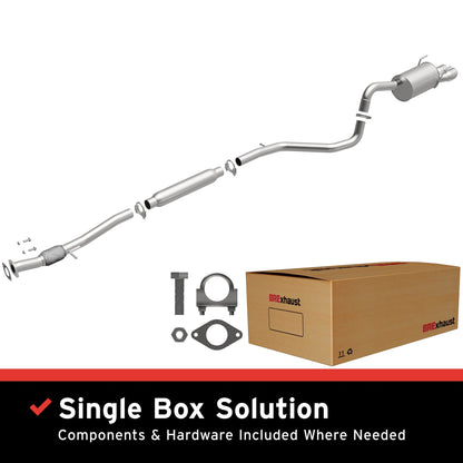 BRExhaust 2012-2019 Fiat 500 1.4L Direct-Fit Replacement Exhaust System