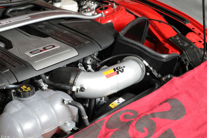 K&N 2018 Ford Mustang GT V8 5.0L F/I Typhoon Air Intake | Ford Mustang (18)