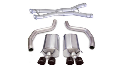 CORSA Sport / 3.0 in Cat-Back 4.0 in Twin Tips | 2012-2013 Corvette C6 Z06 ZR1 (14164CB3)