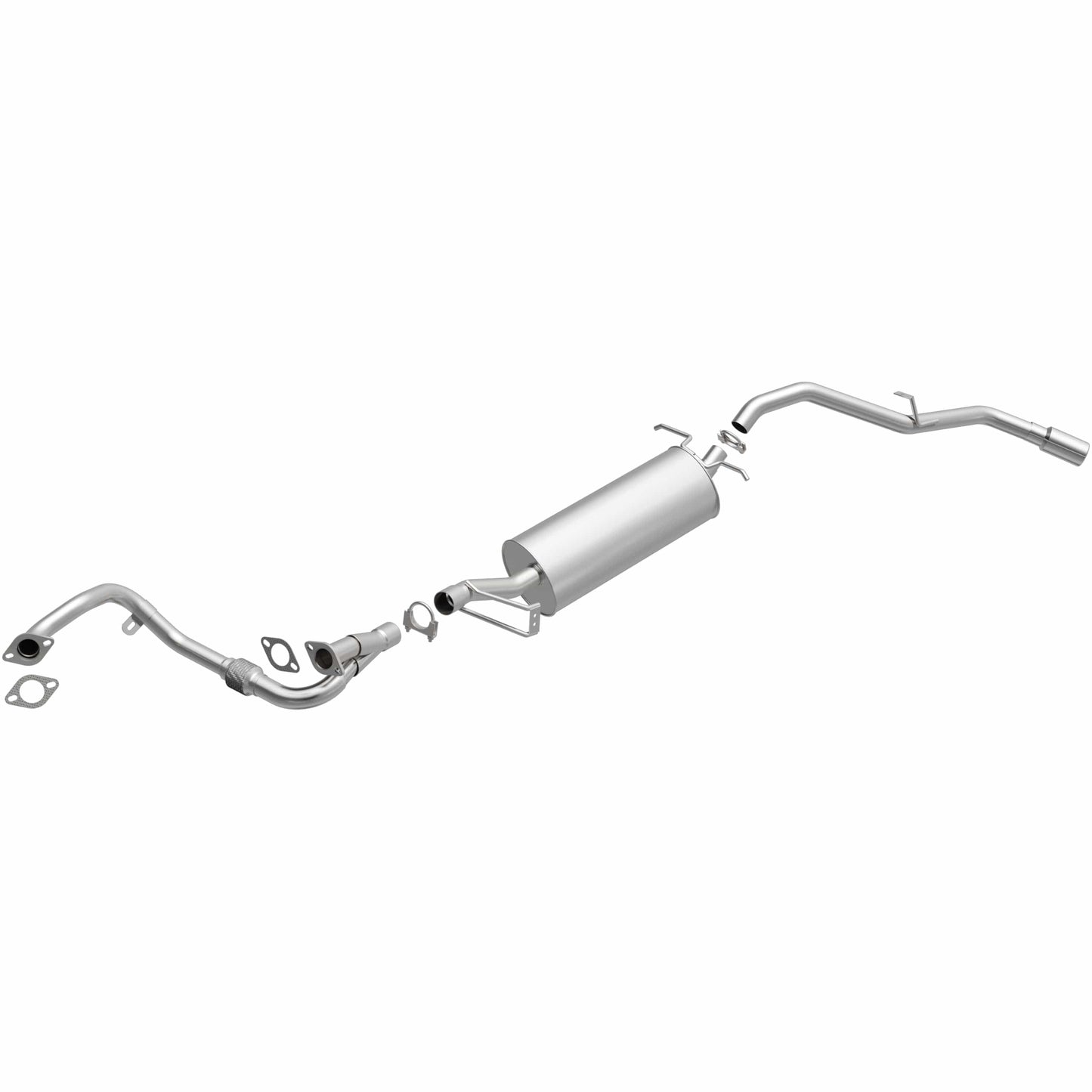 BRExhaust 2002-2004 Nissan Xterra 3.3L Direct-Fit Replacement Exhaust System