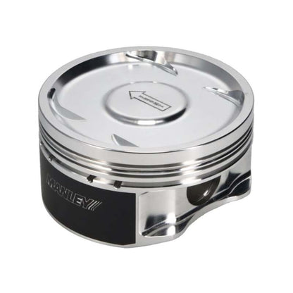 Manley 04+ Subaru WRX STi (EJ257) STD Stroke 99.55mm +.05mm Bore 8.5:1 Dish Piston and Ring Set