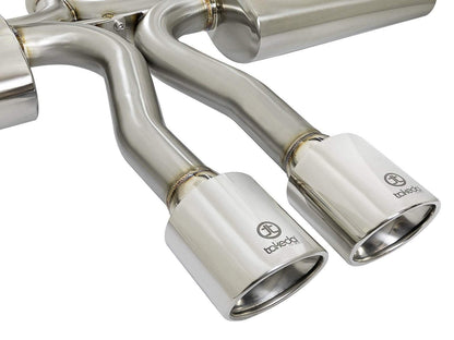 aFe Takeda 3" to 2-1/2" 304SS Cat-Back Exhaust | 2017-2021 Honda Civic Si Sedan (49-36621)
