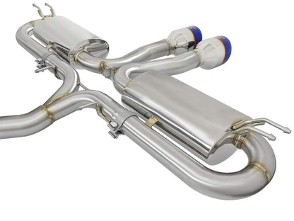 aFe Takeda 3" to 2-1/2" 304SS Cat-Back Exhaust | 2017-2021 Honda Civic Si Sedan (49-36621)