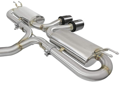 aFe Takeda 3" to 2-1/2" 304SS Cat-Back Exhaust | 2017-2021 Honda Civic Si Coupe (49-36618)