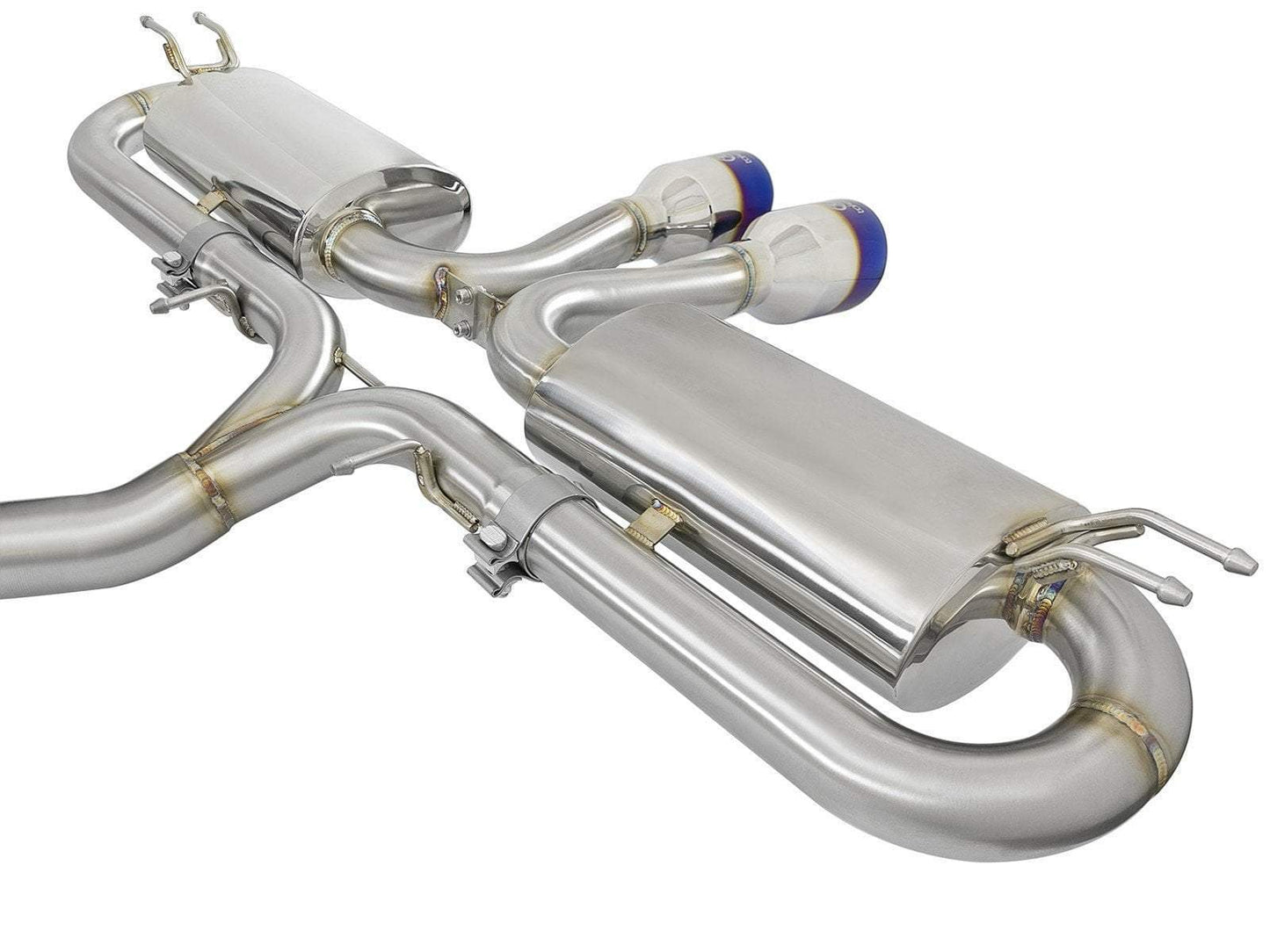aFe Takeda 3" to 2-1/2" 304SS Cat-Back Exhaust | 2017-2021 Honda Civic Si Coupe (49-36618)