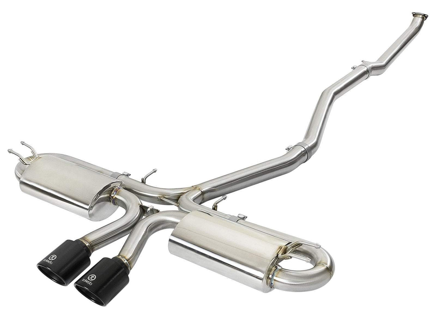 aFe Takeda 3" to 2-1/2" 304SS Cat-Back Exhaust | 2017-2021 Honda Civic Si Coupe (49-36618)