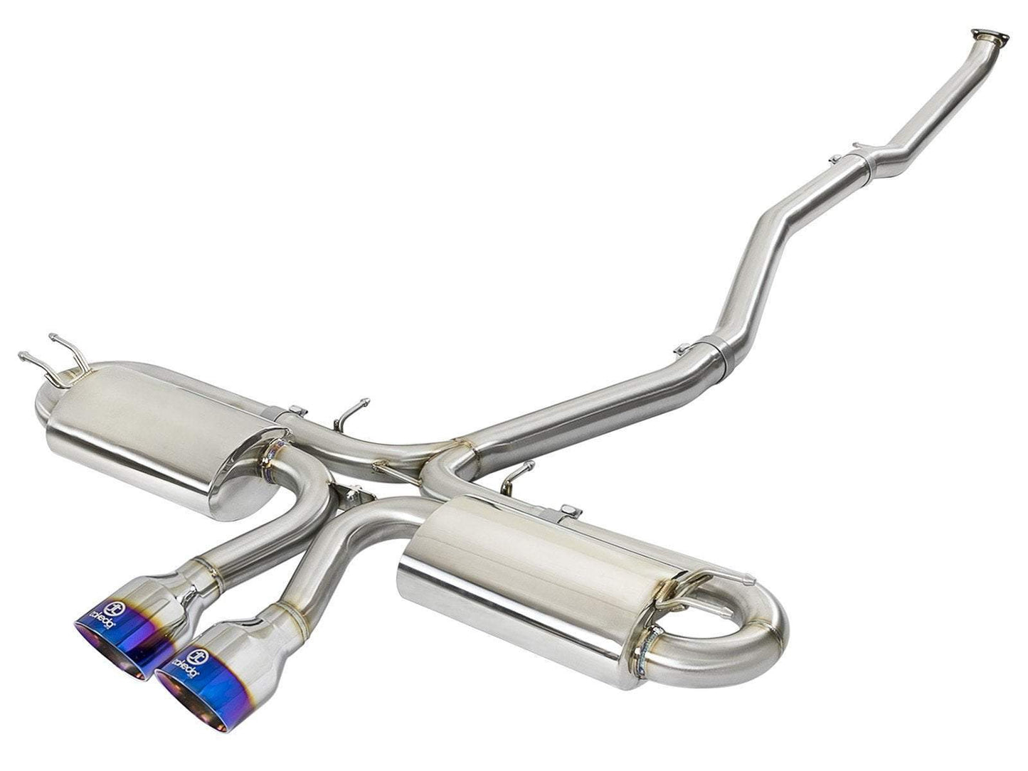 aFe Takeda 3" to 2-1/2" 304SS Cat-Back Exhaust | 2017-2021 Honda Civic Si Coupe (49-36618)