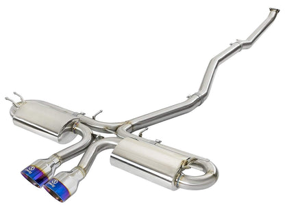 aFe Takeda 3" to 2-1/2" 304SS Cat-Back Exhaust | 2017-2021 Honda Civic Si Coupe (49-36618)