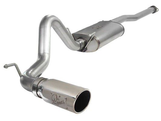 aFe Power 2013-2014 Toyota Tacoma V6-4.0L MACH Force-Xp  3" Cat-Back Stainless Steel Exhaust System w/Polished Tips (49-46022-P)